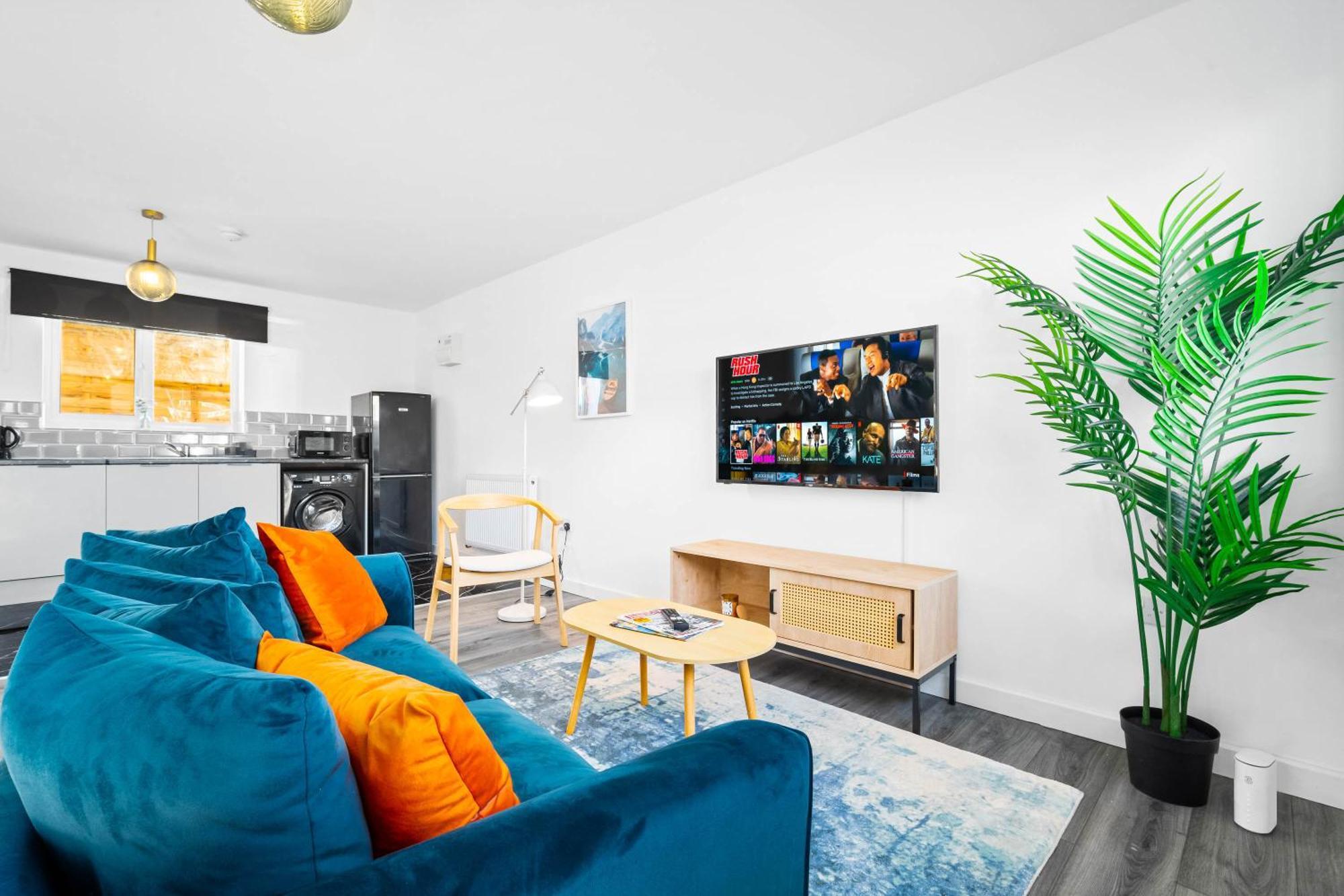 Modern Apartment - Cradley Heath - Top Rated - Netflix - Wifi - 1Mh Smethwick Eksteriør billede